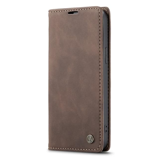 CASEME Plånboksfodral iPhone 14 Plus - MörkBrun