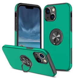 iPhone 14 Plus Hybrid skal med Finger Ring - Grön