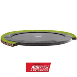 BERG BERG Champion Markhöjd Studsmatta Grå 380 Grey DLC-Titan