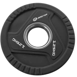 Master Fitness PU Plates Pro, Vektplate gummiert 1,25 kg