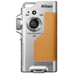 Nikon KeyMission 80 wearable actionkamera - sølv