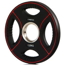Gymstick Painolevy PU Weight Plate, Levypainot Kumipäällyste 1,25 kg