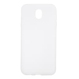 Samsung Galaxy J7 (2017) Slimmat TPU skal frostat - Vit
