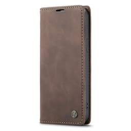 CASEME Plånboksfodral iPhone 14 Pro Max - MörkBrun