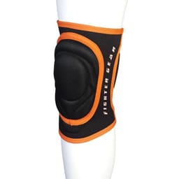 Fighter Knäskydd Svart/Orange
