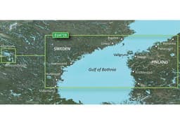 Garmin Gulf of Bothnia, Center Garmin VEU472S - BlueChart g3 Vision mSD/SD
