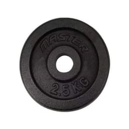 Master Fitness Skolvikt 30 mm, Vektskiver Jern 2,5 kg