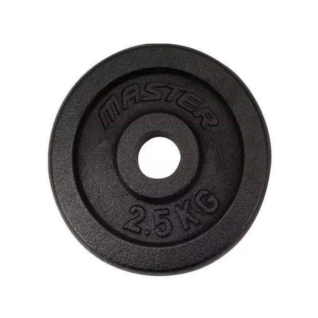 Master Fitness Skolvikt 30 mm, Viktskivor Järn 2,5 kg