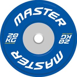 Master Fitness Kilpailulevy, Levypainot Bumper 20 kg