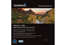 Garmin TOPO U.S. 100K Garmin microSD™/SD™ card, Kartat & Ohjelmistot