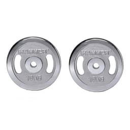 Hammer Sport Hammer Weight Discs Pair 30 mm 2 x 10 kg