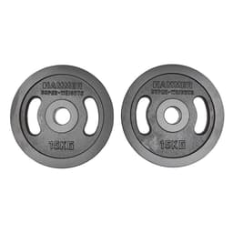 Hammer Sport Hammer Weight discs Pair 50 mm 15 kg