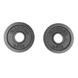 Hammer Sport Hammer Weight discs Pair 50 mm 2,5 kg