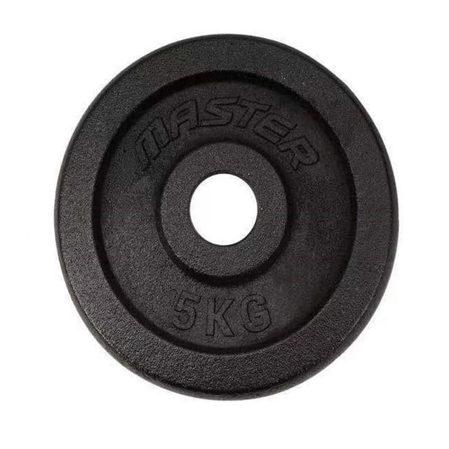 Master Fitness Skolvikt 30 mm, Viktskivor Järn 5 kg