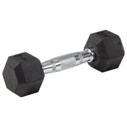 Master Fitness Gummi / Krom, Hexhantel 2 kg