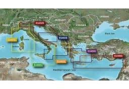 Garmin Adriatic Sea, North Coast Garmin VEU452S - BlueChart g3 Vision mSD/SD