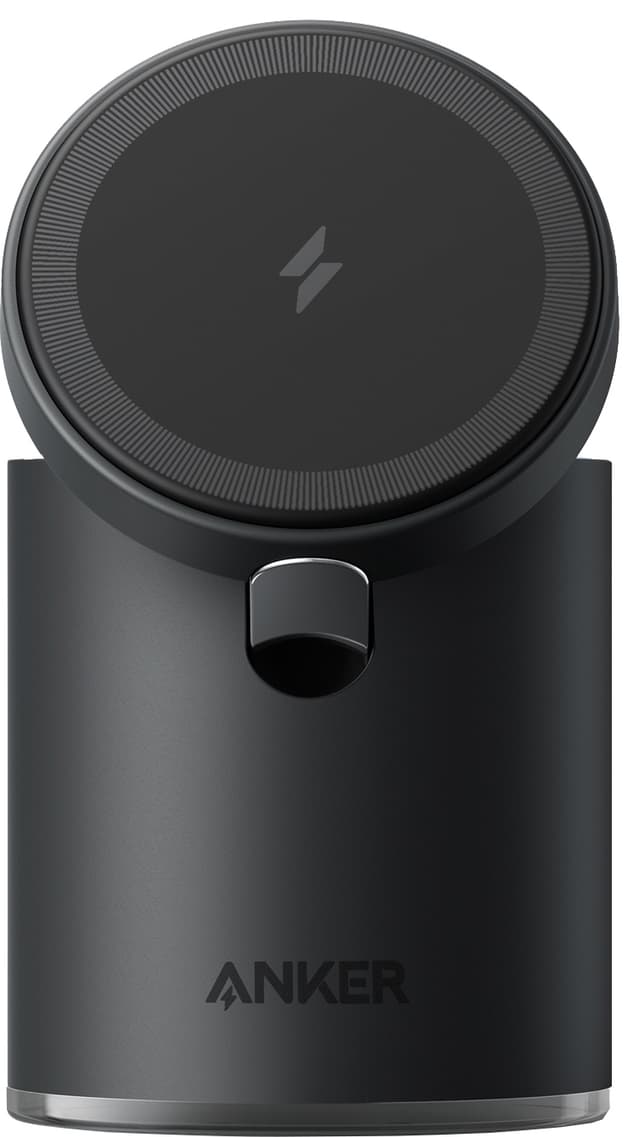 Anker PowerWave Mag-Go 2-in-1 laddstation (svart) - Elgiganten