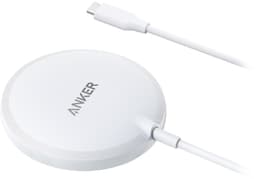 Anker PowerWave Magnetic Pad trådlös laddare (vit)