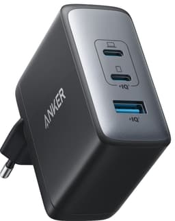 ANKER USB-C100W NANO II Snabbladdare, 3-Portars USB-C Strömadapter ANKER 736