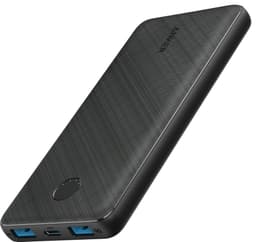 Anker PowerCore Slim 10000 mAh varavirtalähde (musta)