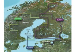 Garmin Saksa Sisävedet microSD / SD -kortti: HXEU060R, Kartat & Ohjelmistot