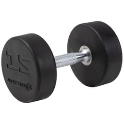 Master Fitness Hantel Premium, Hantlar Gummi 15 kg