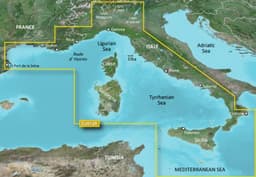 Garmin Mediterranean Sea, Central-West Garmin microSD/SDcard: HXEU012R
