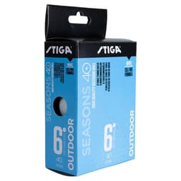 STIGA Seasons Outdoor 6-Pack, Bordtennisbollar