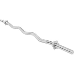 Gorilla Sports Curlstang 120 cm Stjernelåse - 30 mm