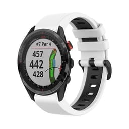 Armband till Garmin Approach S62 22mm - Vit & Svart