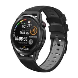 Silikonarmband till Samsung Galaxy Watch 46mm - svart/grå