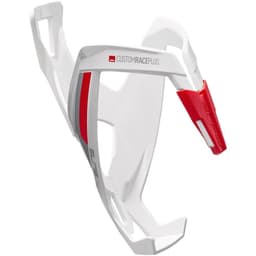 Elite Bottle Cage Custom Race+, Flaskställ White/Red
