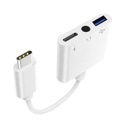 USB Hubb - USB Typ C till USB typ-C, 3,5mm och USB