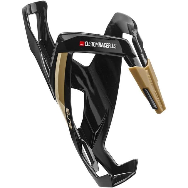 Elite Bottle Cage Custom Race+, Pullon pidikkeet Musta/Pronssi