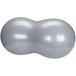 vidaXL Fitnessboll peanut 50x100 cm silver