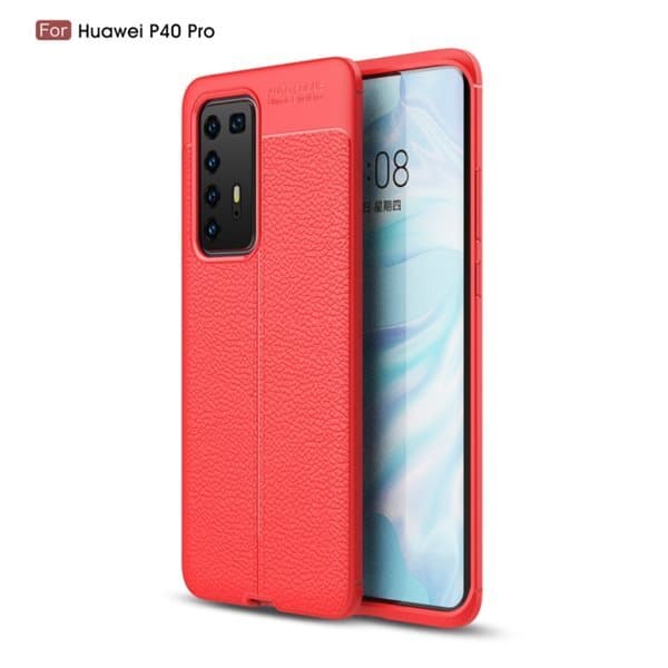 TPU Bakskal till Huawei P40 Pro - Röd