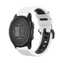 Armband till Garmin Fenix 3 HR 26mm - Vit & Svart