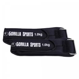Gorilla Sports Håndledsvægt Ankelvægt Ankelvægt - 0,5-2kg 2 x 1 kg