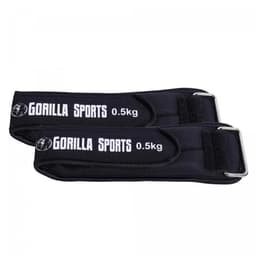 Gorilla Sports Håndledsvægt Ankelvægt Ankelvægt - 0,5-2kg 2 x 0,5 kg