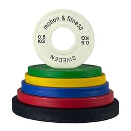Motion & Fitness PRO Fractional Plate, Levypainot Kumipäällyste 0,5 kg