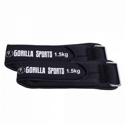 Gorilla Sports Håndledsvægt Ankelvægt Ankelvægt - 0,5-2kg 2 x 1,5 kg