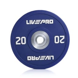 LivePro Urethane Comp. Colored Bumper Disc, Viktskiva Bumper 20 kg