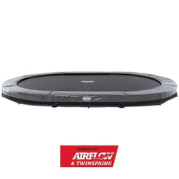 BERG Grand Elite Nedgrävbar Studsmatta 520 Grå