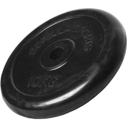 Gorilla Sports Viktskivor GUMMI Gjutjärn 10 kg