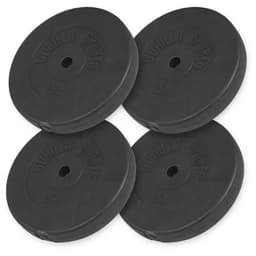 Gorilla Sports Vægtplader BASIC Cement - 4x7,5kg
