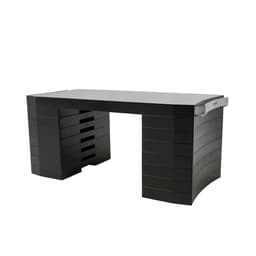 Fitwood SNÖBLOCK - TRAINING TABLE Black Brushed Stainless Steel