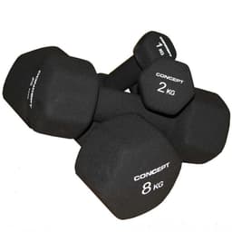 Concept Line Neopreenikäsipaino Concept Musta 3 kg