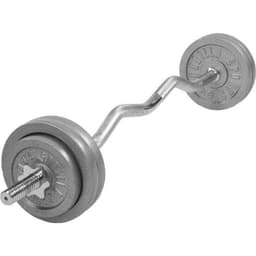 Gorilla Sports Krøllestang JERN - 35 kg