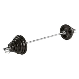 Tunturi Fitness 100 kg Olympic Tri-Grip Barbell Set, Levytankosetit