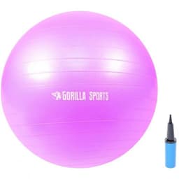 Gorilla Sports Pilatesboll Yogaboll Fitnessboll 55 cm